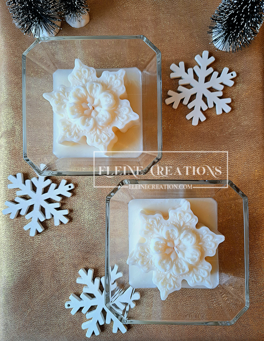 ✨ Candela “Stella di Talco” – Edizione Invernale