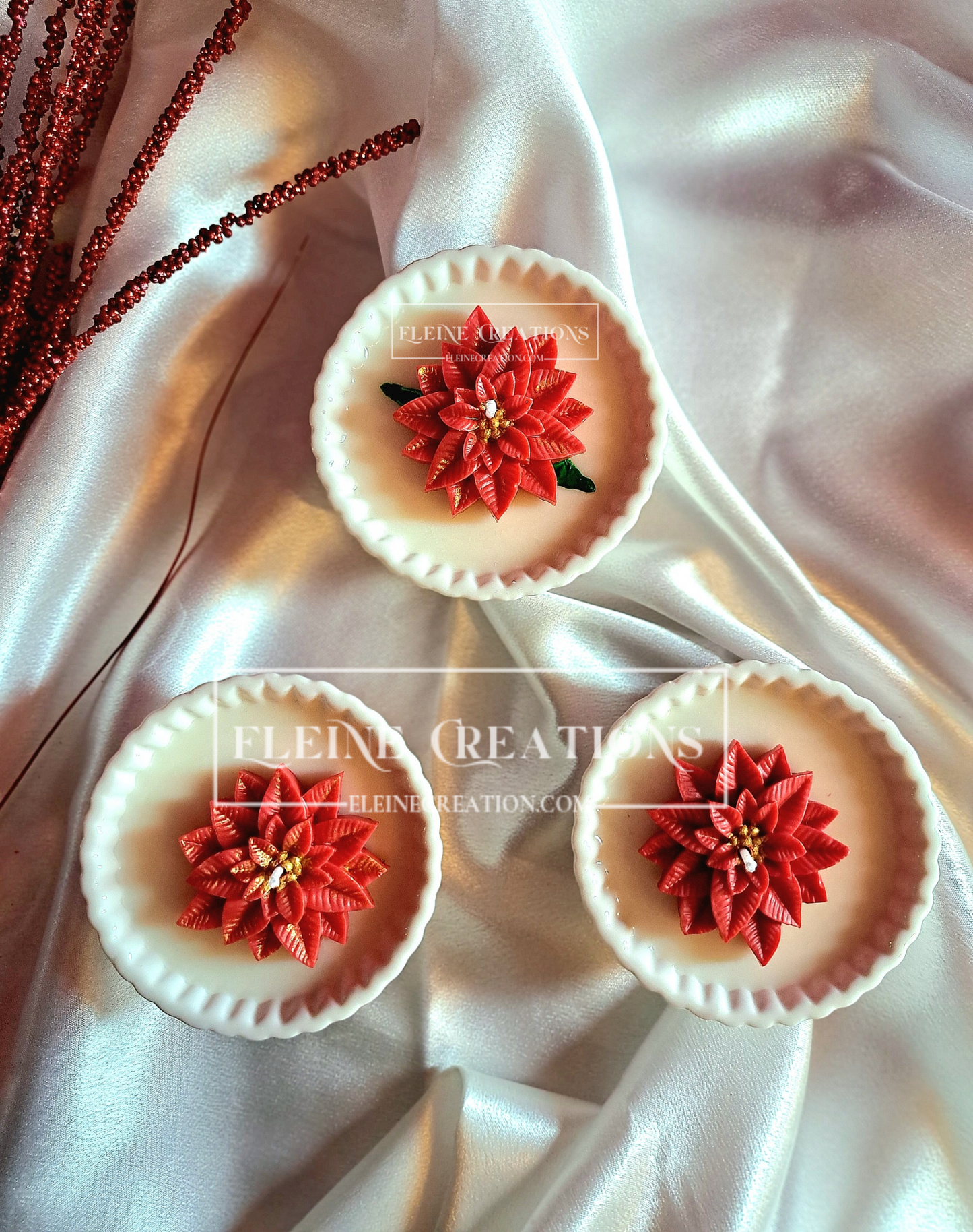 ✨ Candela "stella di natale".