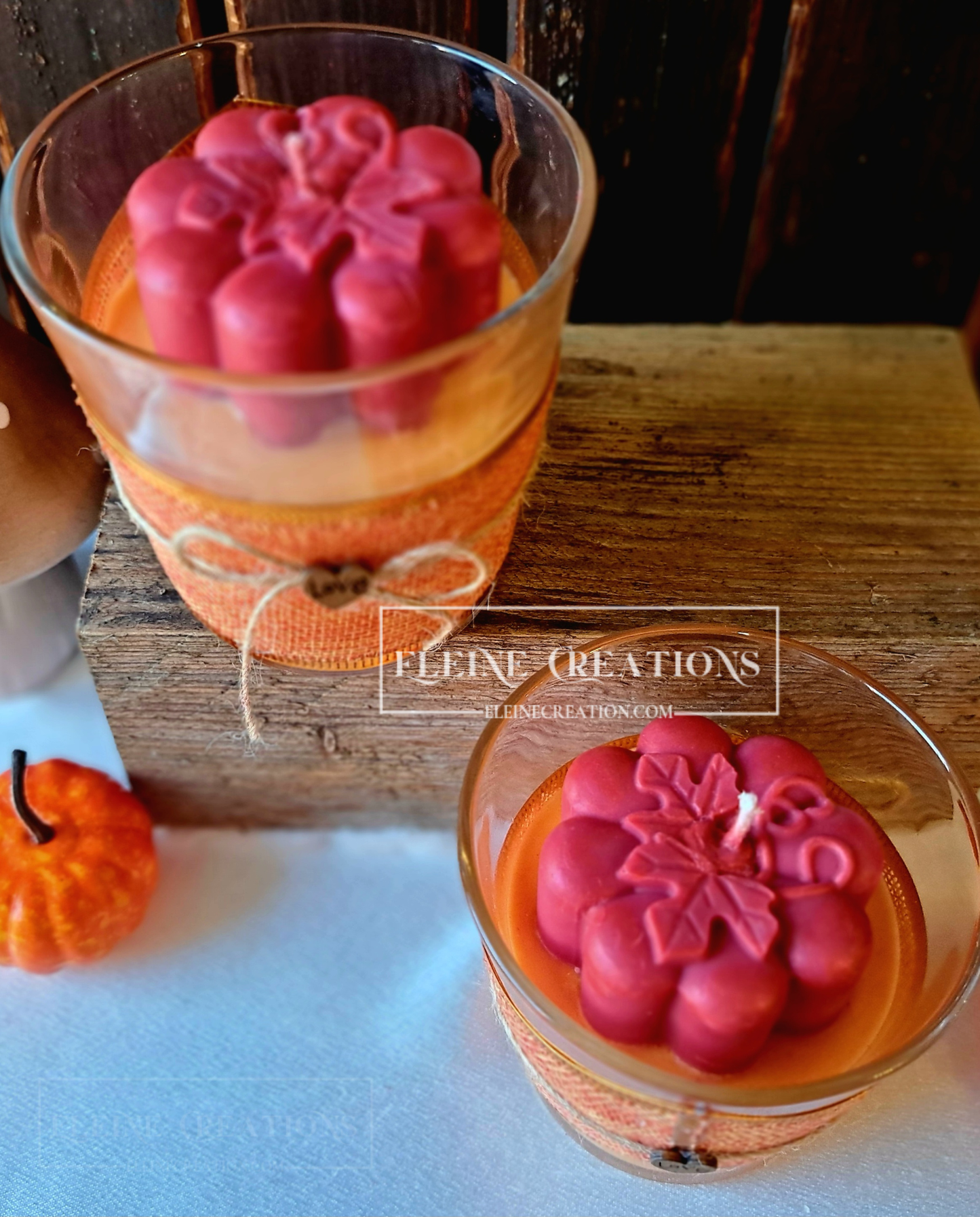 🍯 Candela “Cuore d’Autunno” – Edizione Stagionale