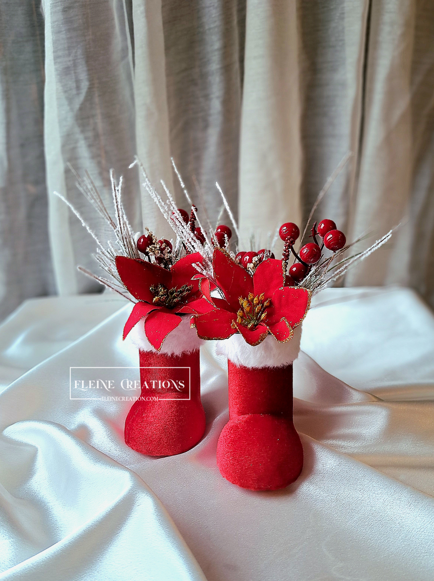 🎄✨ Decorazione Natalizia “Stivaletti di Natale” ✨🎁