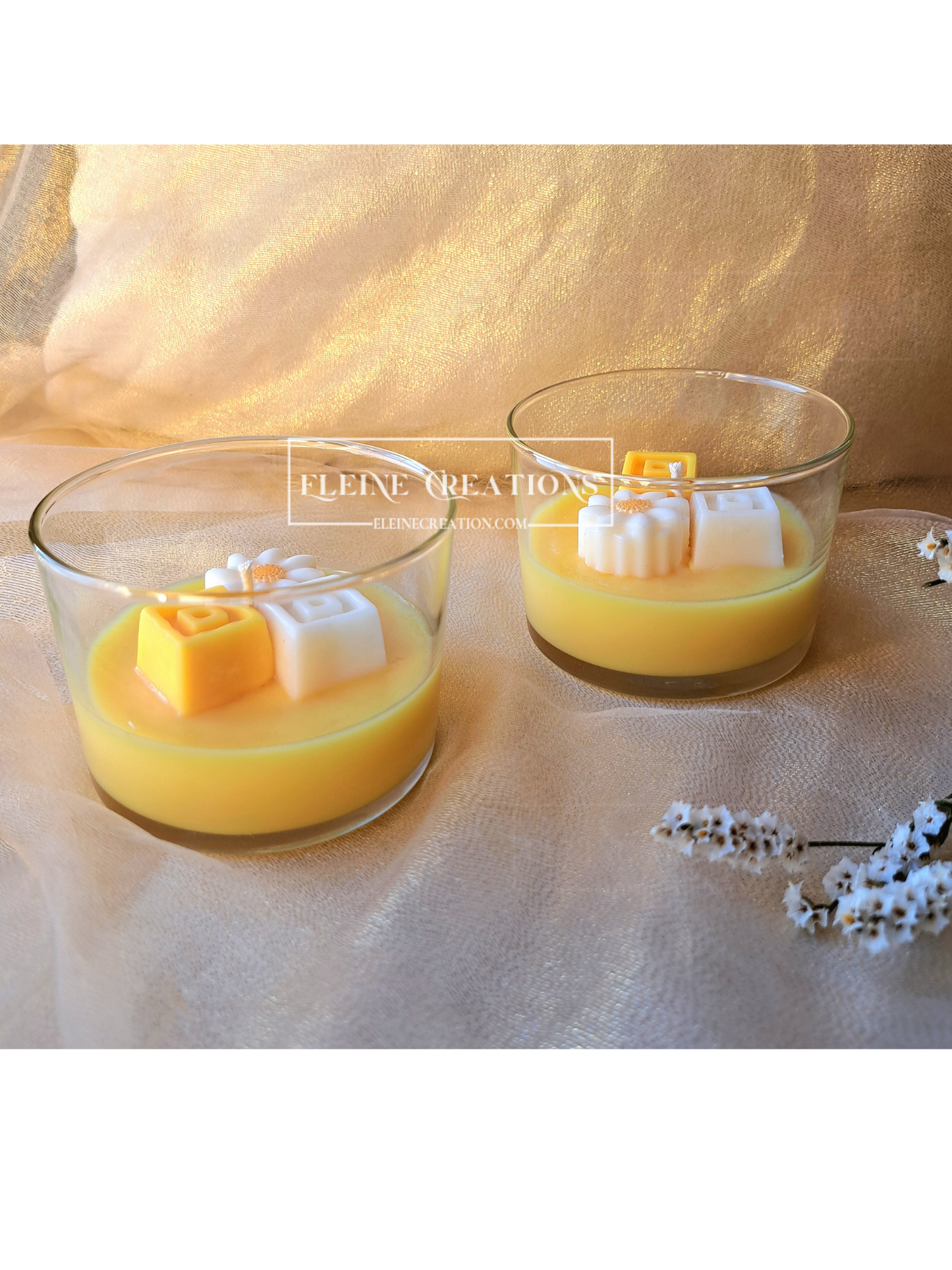 🌼 Candela “Sole di Vaniglia” ☀️🕯️